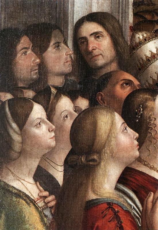 CARPACCIO, Vittore Apotheosis of St Ursula (detail) fdh